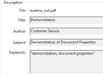 Document Properties in Word Document Properties in Word