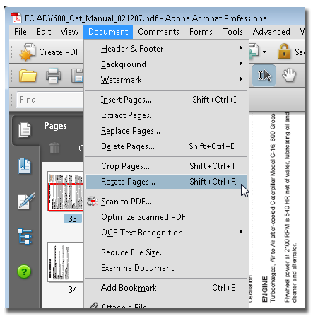 Rotate One Page In Pdf Acrobat