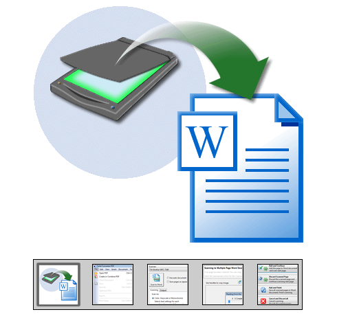 Clique para iniciar "Escaneie para o Word" Tutorial de Recursos...