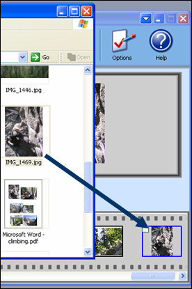 建立并用電子郵件傳送 PDF 影集 