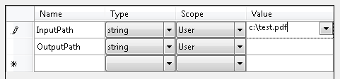 Solid Framework : Sample Job Settings Solid Framework : Sample Job Settings