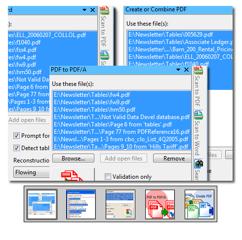 Klik om te starten "Batchconversie" rondleiding door de functies ...