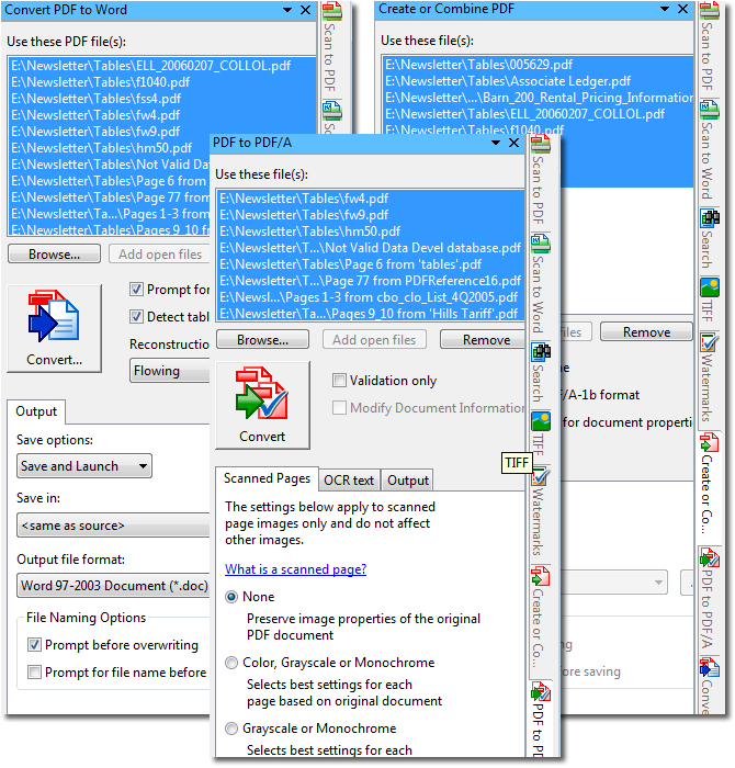 Batch Conversion Batch File Conversion PDF To Word PDF Converter