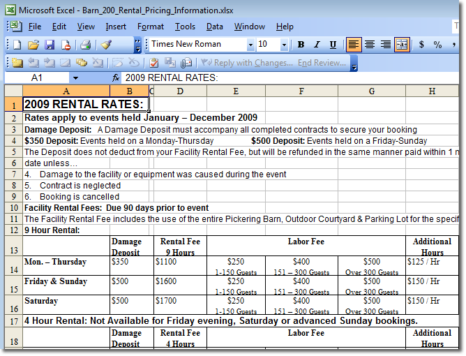 Pdf Chart To Excel