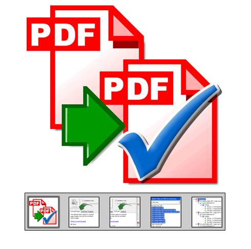 "PDF를 PDF/A으로 변환" 기능에 관해 관람을 하시려면 여기를 눌러주세요...