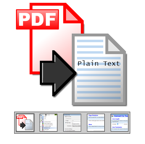 按一下開啟 "PDF 至文字" 功能瀏覽...