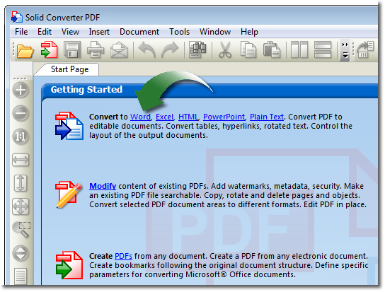 convert pdf into doc