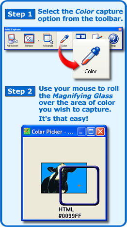 Capture any color on the screen - Buy Now!