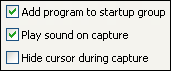 Solid Capture Hide Cursor Setting